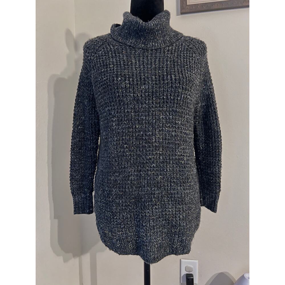 Free People Knit Chunky Turtleneck Sweater sz XS